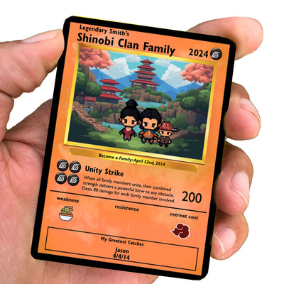 Shinobi Clan Family Card - Build Your Own